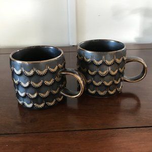 Starbucks 10oz Textured Bronze Coffee Mug Set